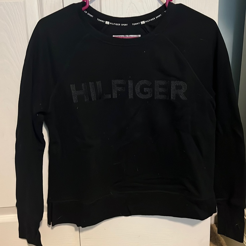 Tommy Hilfiger Black Logo Sweatshirt